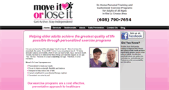 Desktop Screenshot of moveitorloseit.info